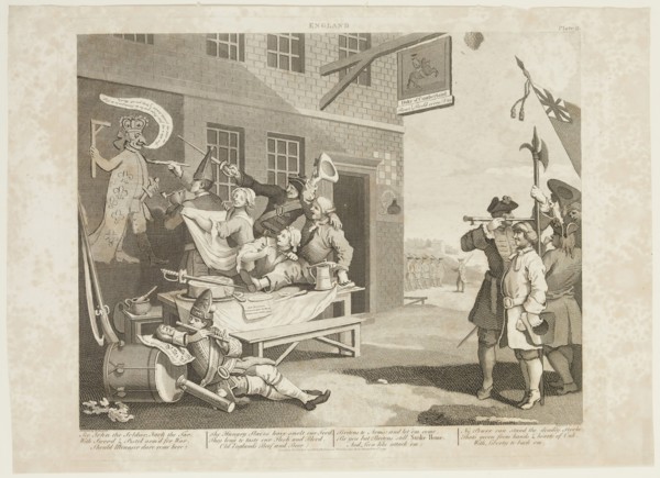 Thomas Cook, English, 1744-1818, after William Hogarth, English, 1697-1764, England, c. 1799,