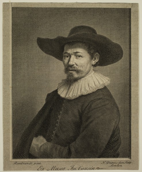 Nicolas Gabriel Dupuis, French, 1698-1771, after Rembrandt Harmensz van Rijn, Dutch, 1606-1669,
