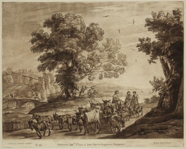 Richard Earlom, English, 1743 - 1822, after Claude Gellée, French, 1600-1682, Three Women