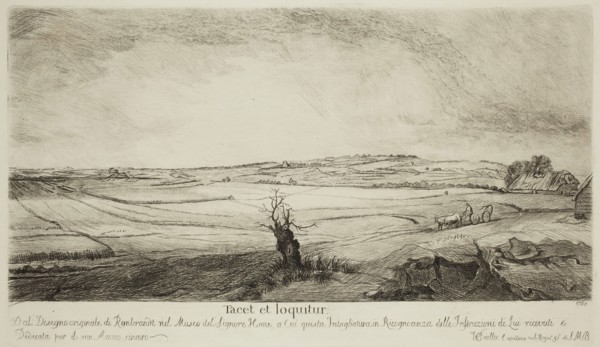 William Baillie, English, 1723-1810, after Rembrandt Harmensz van Rijn, Dutch, 1606-1669, Landscape