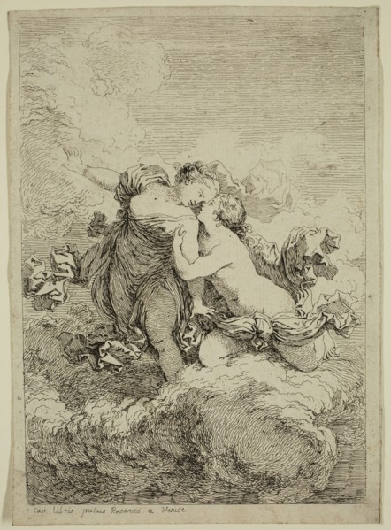 Jean Honoré Fragonard, French, 1732-1806, after Pietro Liberi, Italian, 1614-1687, Deux femmes sur