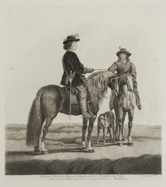 William Baillie, English, 1723-1810, after Gerard ter Borch, Dutch, 1617-1681, William Prince of