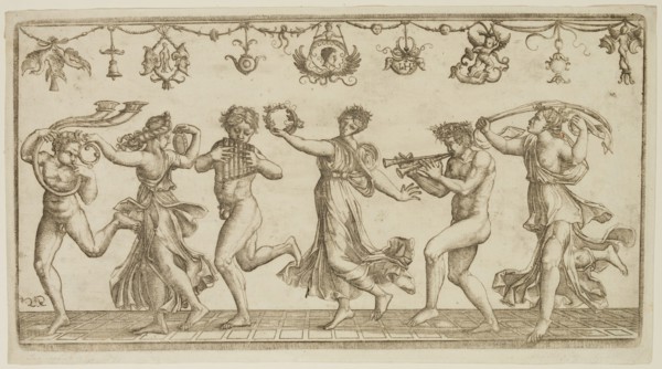 Hieronymus Hopfer, German, active ca. 1520-1530, after Agustino Veneziano, Italian, 1490-1536,