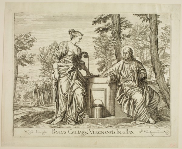 Valentin Lefebvre, Flemish, 1642-1682, after Paolo Veronese, Italian, 1528-1588, Christ at the Well