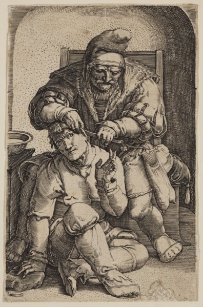 Unknown (Dutch), after Lucas van Leyden, Netherlandish, 1494-1533, The Surgeon, between 1524 and