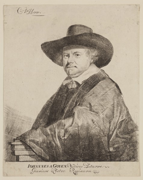 Carel de Moor, Dutch, 1656-1738, Jan van Goyen, between 17th and 18th century, etching and roulette