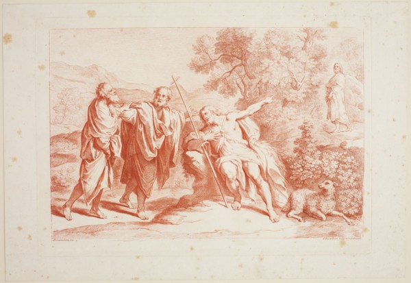 Francesco Bartolozzi, Italian, 1727-1815, after Domenichino, Italian, 1581-1641, John the Baptist