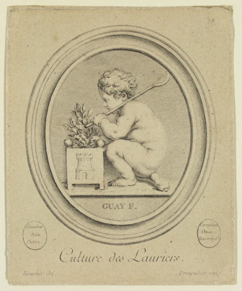 Jeanne Antoinette Pompadour, French, 1721-1764, after François Boucher, French, 1703-1770, after