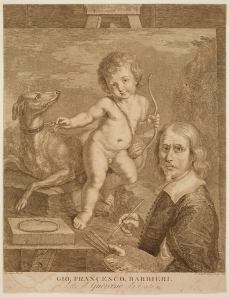 Francesco Bartolozzi, Italian, 1727-1815, after Guercino (Giovanni Francesco Barbieri), Italian,