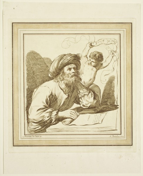 Adam von Bartsch, Austrian, 1756-1821, after Guercino (Giovanni Francesco Barbieri), Italian,