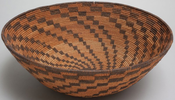 Western Apache, Native American, Basket, between 1890 and 1910, devil's claw (martynia), willow and