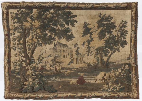 Honeymoon, late 18th Century, Wool, silk, Overall: 104 × 144 inches (264.2 cm × 3 m 65.8 cm)