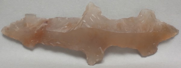 Maya, Precolumbian, Eccentric Flint, between 600 and 999, colored flint, Overall: 4 1/8 inches (10