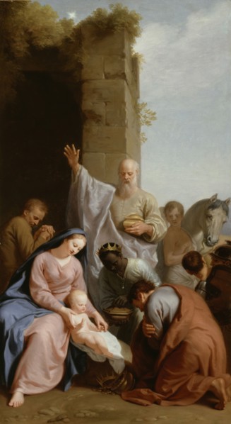 Henri Antoine de Favanne, French, 1668-1752, Adoration of the Magi, c. 1715, oil on canvas,