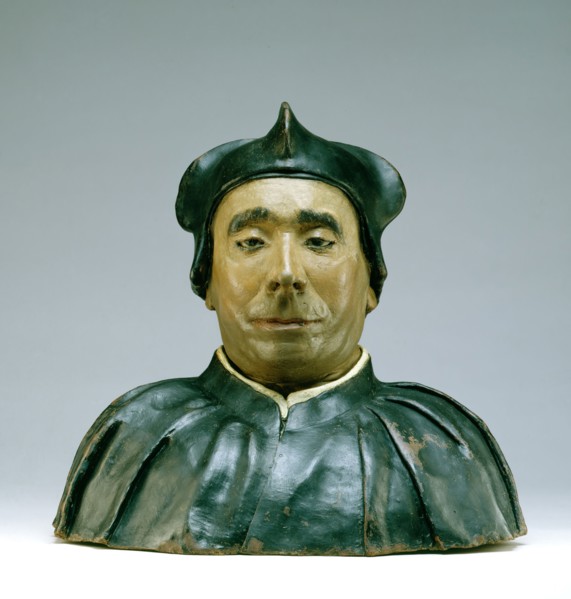 circle of Torrigiano, Pietro, Italian, active 1545, Bust of a Scholar or Prelate, 1545, Terracotta