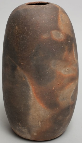 possibly Caddoan, Native American, Seed Jar, between 1300 and 1500, clay, Overall: 10 1/4 × 5 1/2