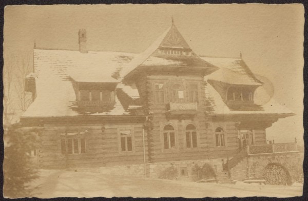 Zakopane. Villa pod Jedlami, built in 1897 for Jan Gwalbert Pawlikowski according to a design by