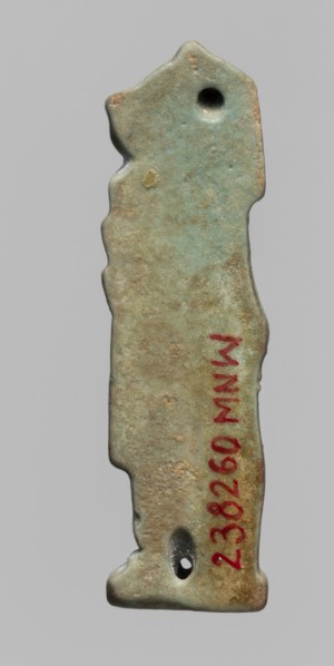Amulet - Hapi. Relief figurine of Hapi—one of the Sons of Horus. Hapi is shown in right profile as