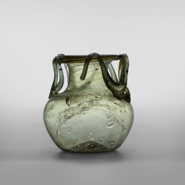 Flask, unknown eastern workshop, glass vessels, miniature vessels, Type: Barag type VI:9