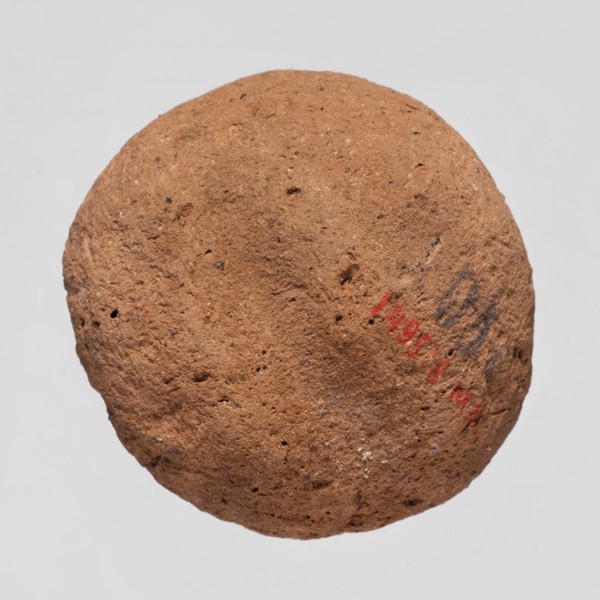 A mold for making an amulet - Bes mask, Bes myth., mask amulet casting; mold, height 0.4 cm;