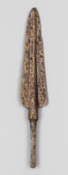 Javelin head, unknown Near Eastern workshop. Luristan bronzes, militaria, ranged weapon, Eastern