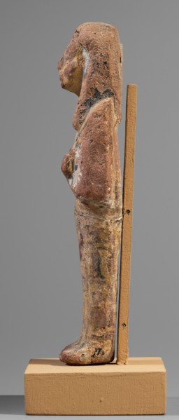 Ushabti, Hieroglyphs; funerary figurine; mummy-shaped shabti, c. 1295–1186 BC, New Kingdom, 19th