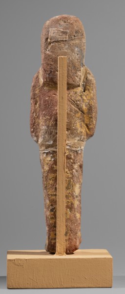Ushabti, Hieroglyphs, funerary figurine mummy-shaped shabti, c. 1295–c. 1186 BC, New Kingdom, 19th