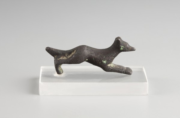 Mirror decoration, 1st half of the 5th century BC, Corinth; mirror; height 1.7 cm, width 3.8 cm., A