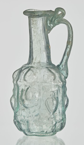 Hexagonal jug, Goluchów Greater Poland Voivodeship. Hexagonal jug; eastern workshop; Syria country