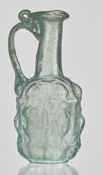 Hexagonal jug, Goluchów Greater Poland Voivodeship. Hexagonal jug; eastern workshop; Syria country