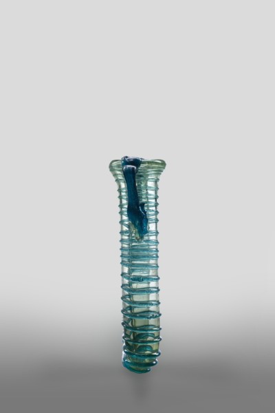 Dilekyt, unknown Syrian workshop,  workshop author; lekythos glass vessel, tube with spirally
