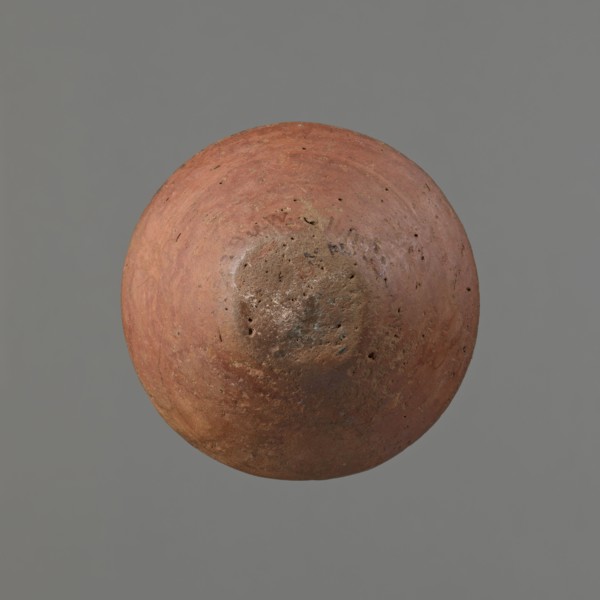 Vessel, Egyptian pottery vessel of clay, c. 1650–c. 1550 BC Second Intermediate Period, Edfu.