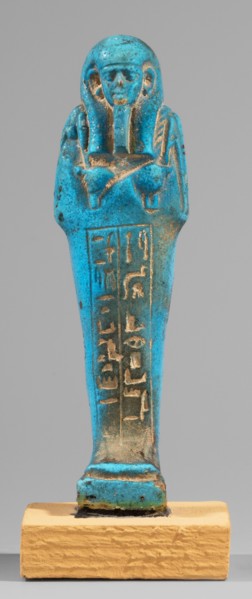 Padiamonnesut's shabti, Padiamonnesut ca. 664–525 BC, Tadiasetmen ca. 664–525 BC. Mummy-shaped