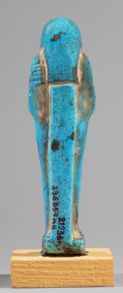 Padiamonnesut's shabti, Padiamonnesut ca. 664–525 BC, Tadiasetmen ca. 664–525 BC. Mummy-shaped