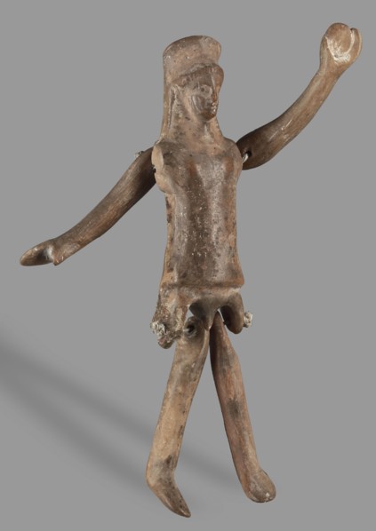 Doll with movable limbs, unknown Corinthian workshop author ?, restitution provenance, toys, dolls,