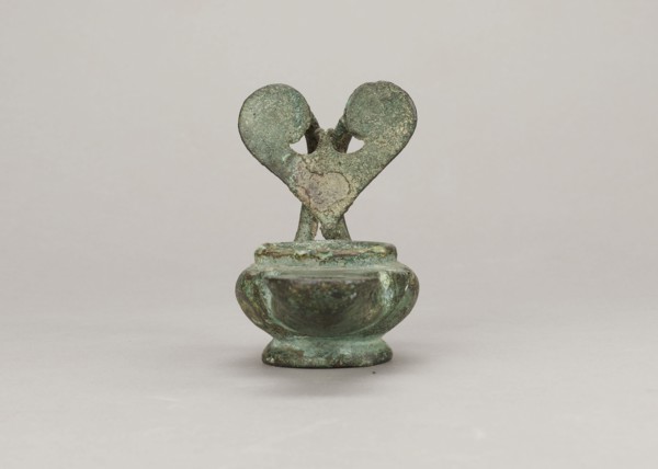 Oil lamp, maker, attributed to Antoni Madeyski 1862–1939 — 1st century; Pozzuoli place of origin ?;