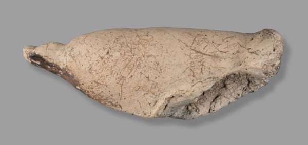Votive offering in the form of a phallus, votive offering, phalluses, 332–30 BC; Hellenistic