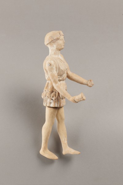 Doll with movable limbs, terracotta, dolls, Made of terracotta. The doll with movable limbs depicts