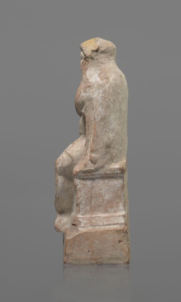 Terracotta figurine of an actor, terracotta, actors, ancient theater, male figurines. Figurine of