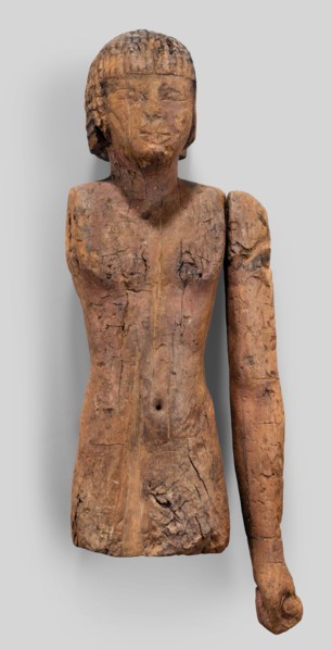 Male statue, Genius Mieczyslaw 1853–1920. Egyptian sculpture, Old Kingdom, 6th Dynasty, c. 2345–c.