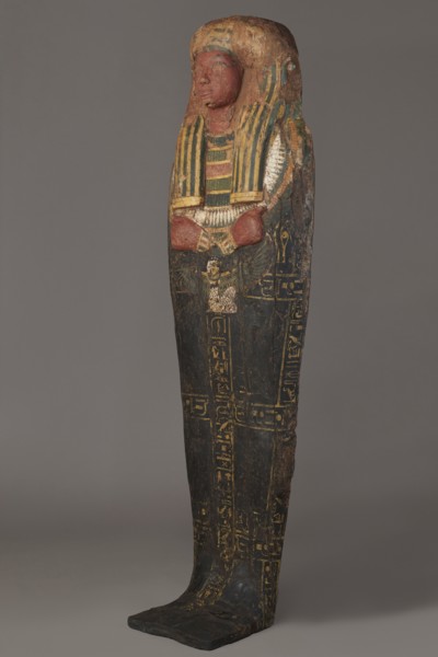 Lid of the sarcophagus of a man named Setau, Setau ca. 1479–1295 BC. Sacrificial formulas, Nut