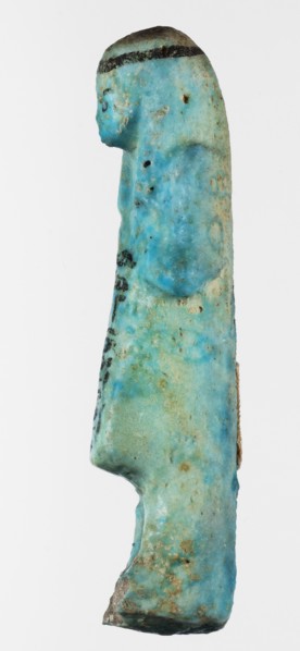 Shabti overseer Amenemone, acquisition provenance noted, hieroglyphs, funerary figurine, wigs,
