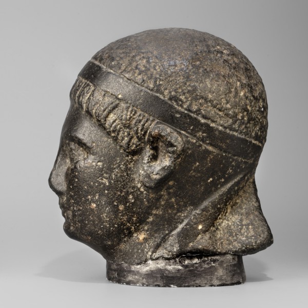 Head of a Ptolemaic prince; diadems; Ptolemy XV Caesarion ruler of Egypt; 47–30 BC probably;