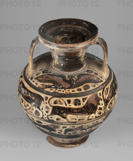 Orientalizing amphora, repossession Bytom, Greece, Corinth, early Corinthian period, 620–590 BC,