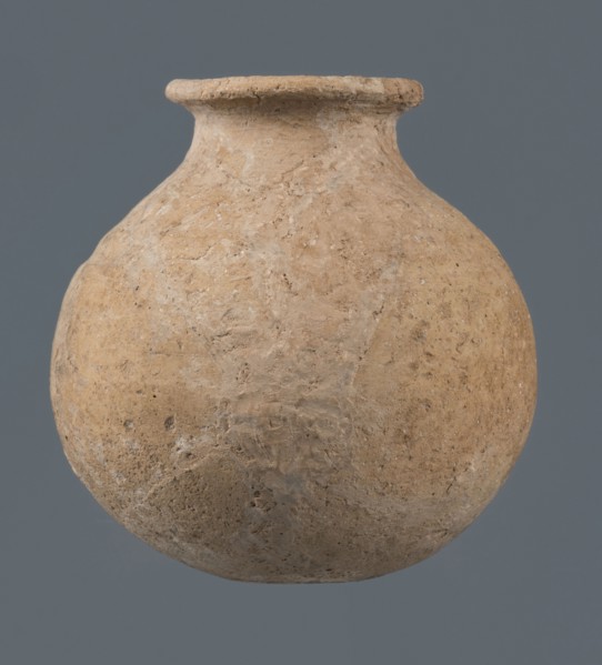 Globular vessel, unknown Northern Mesopotamian workshop, Early Jazira III period ca. 2600–ca. 2350