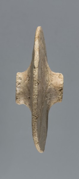 Wheel from a model wagon, unknown northern Mesopotamian workshop; terracotta model wheel, large