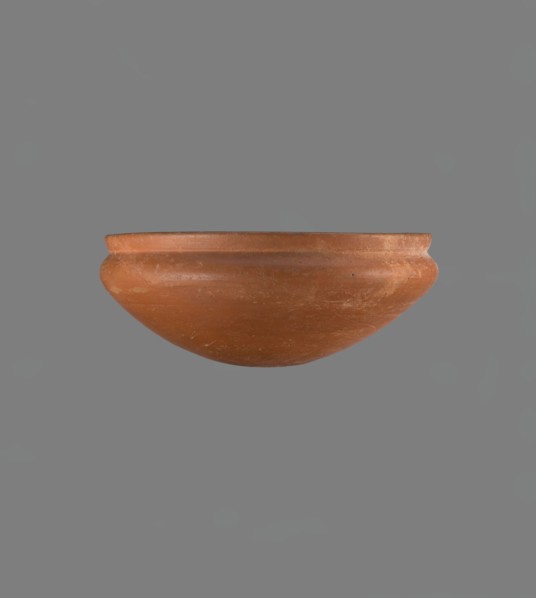 Medum-type bowl, Egyptian ceramics; Medum-type bowl with characteristic carination under the rim.