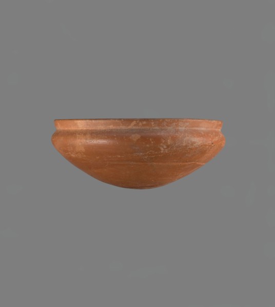 Medum-type bowl, Egyptian ceramic, Medum-type bowl with characteristic carination under the rim.