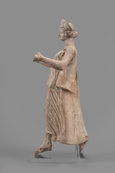Figurine of the goddess Nike, Nike mythology, Greek deity, female figurine, 1st half of the 2nd