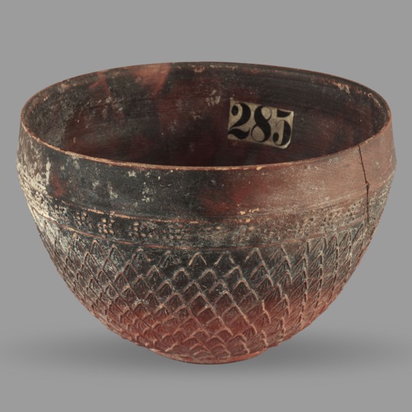Megarian bowl, unknown Ionian workshop, classified Gallic scenography, end of 2nd–beginning of 1st
